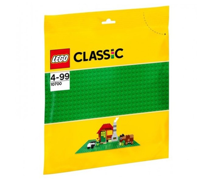Lego kocke green baseplate classic