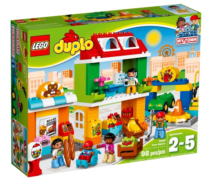 Lego kocke town square  Duplo