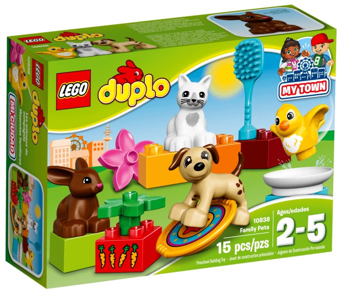 Lego kocke family pets Duplo