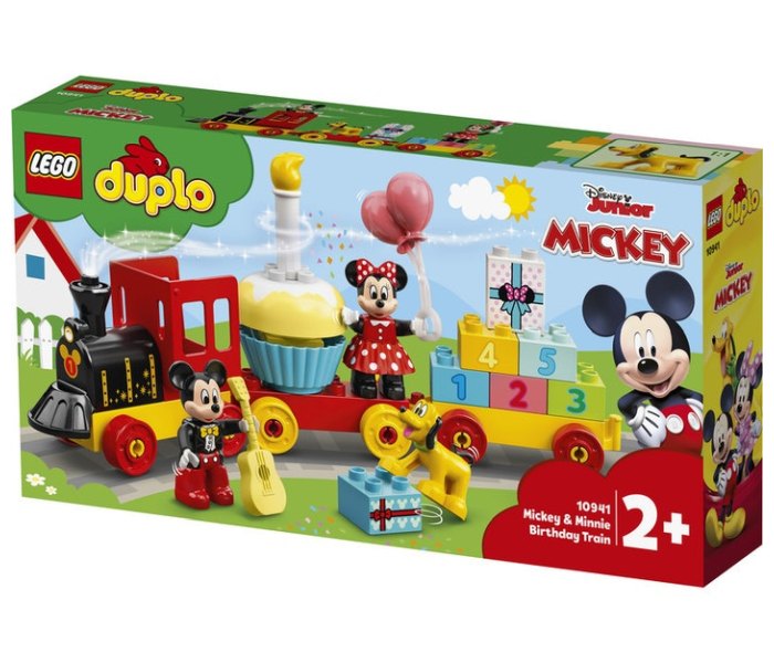 Igračka Lego kocke Mickey & Minnie birthday train Duplo, 2 g+