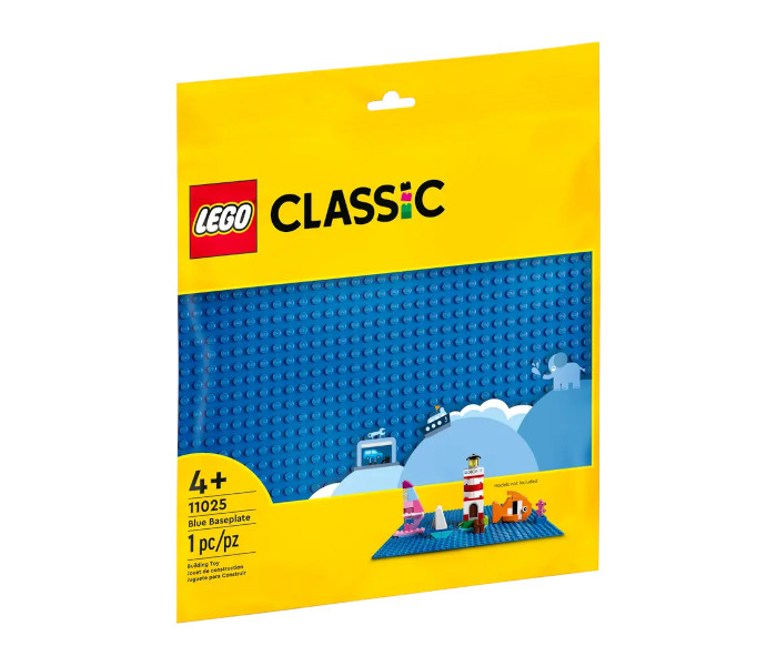 Igračka Lego kocke Blue baseplate Classic 4g+