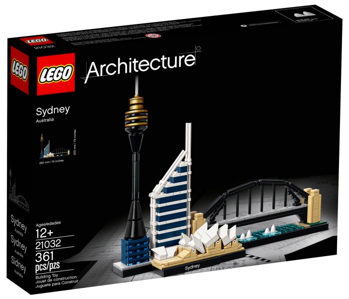 Lego kocke Sydney Arhitecture