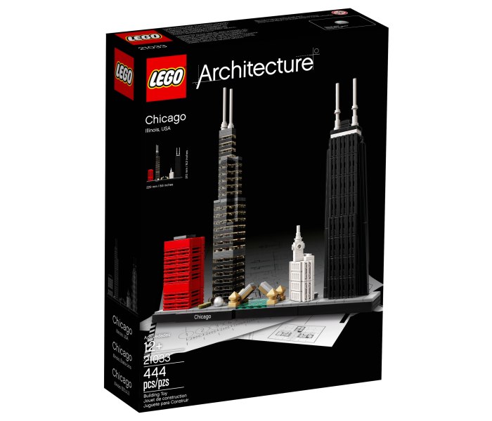 Lego kocke Chicago  Arhitecture