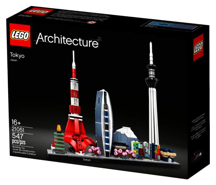 Lego kocke Tokyo,16g+ Arhitecture