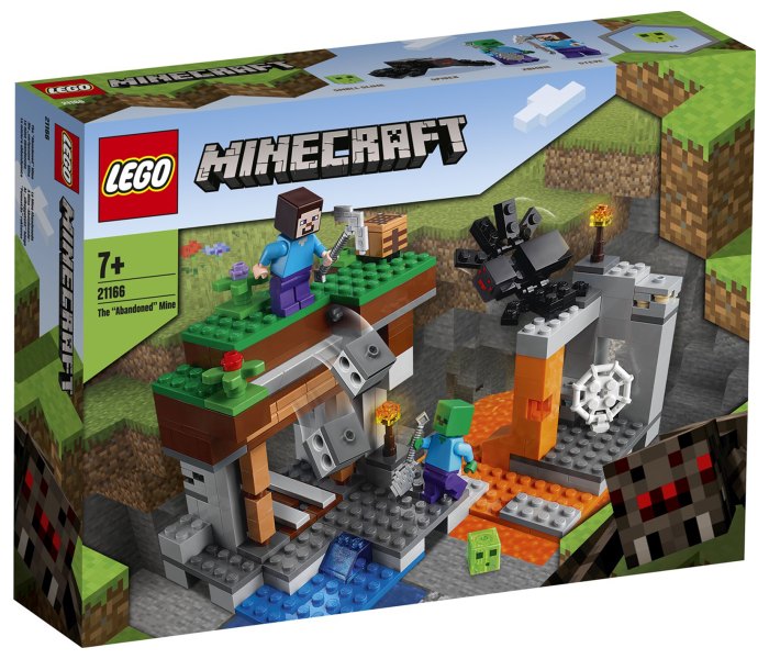 Igračka Lego kocke The abandoned Mine, Minecraft 7+