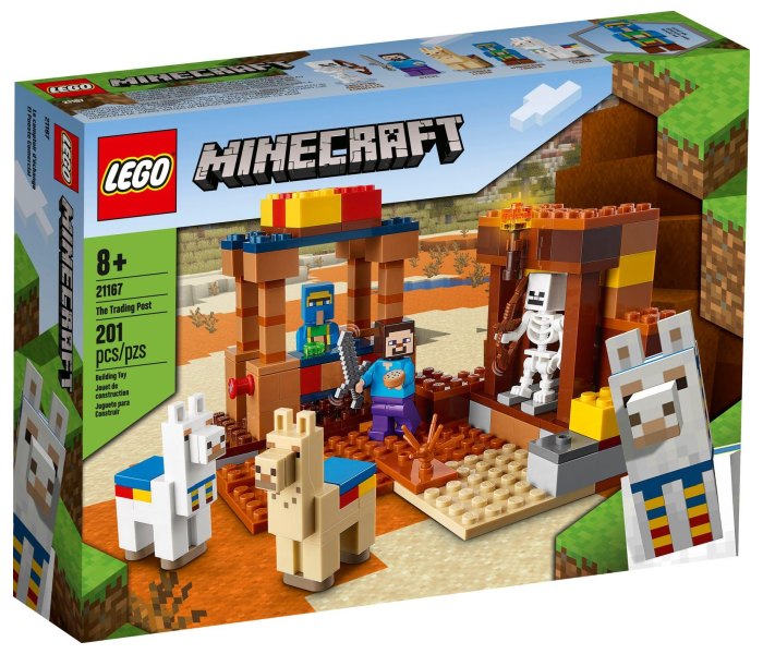 Igračka Lego kocke The trading post, Minecraft 8g+