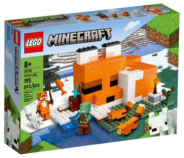 Igračka Lego kocke Tbd fox 2022, Minecraft 8g+