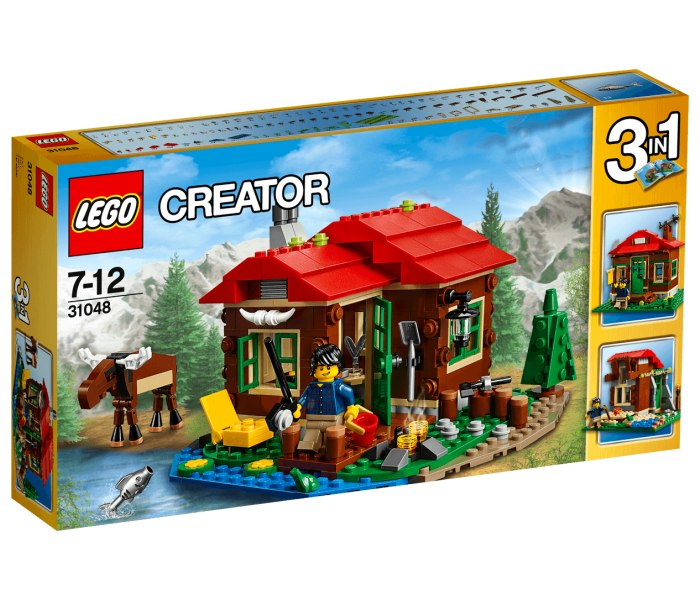 Lego kocke lakeside lodge creator
