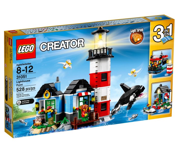 Lego kocke lighthouse point creator