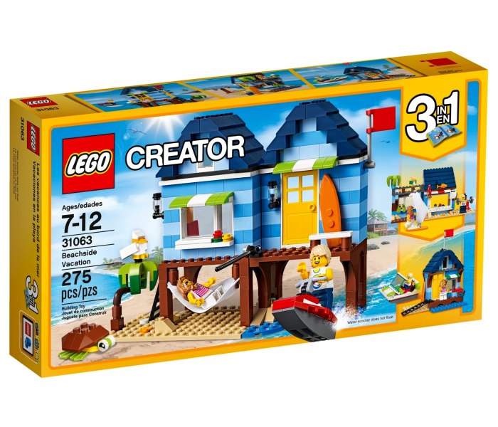 Lego kocke beachside vacation creator