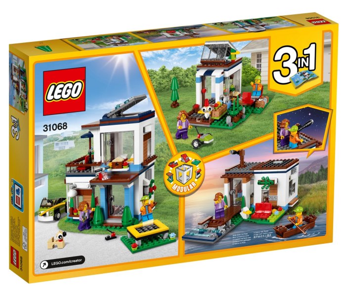Lego kocke Modular modern home creator