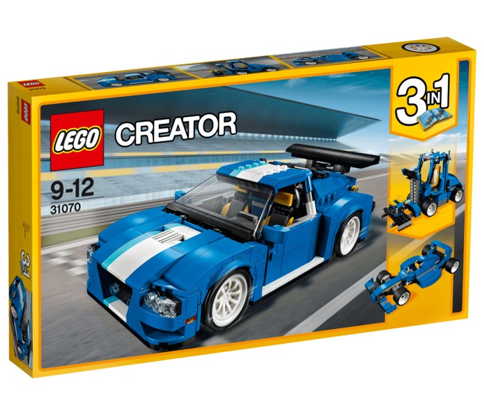 Lego kocke Turbo track racer Creator
