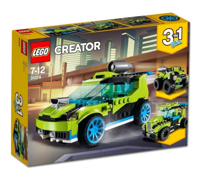 Lego kocke Rocket rally car Creator
