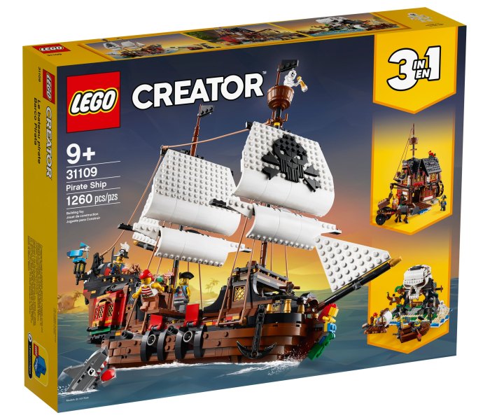 Lego kocke pirate ship Creator 9g+