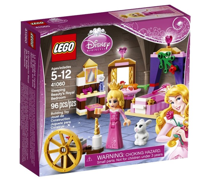 Lego kocke sleeping beauty royal bedr disney