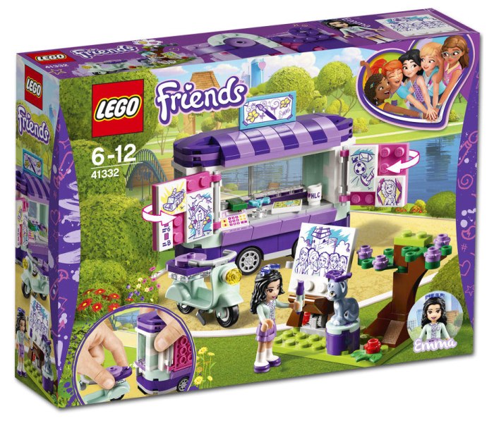 Lego kocke Emma's art stand  Friends