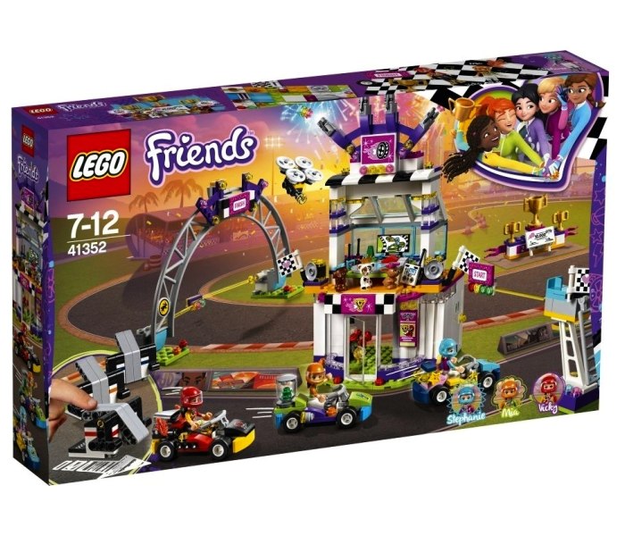 Lego kocke the big race day  friends