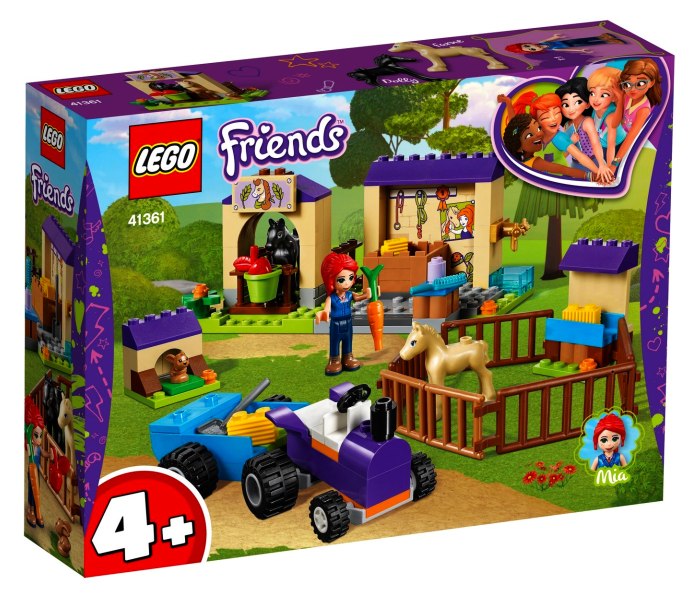 Igracka Lego kocke Mias foal stable  Friends