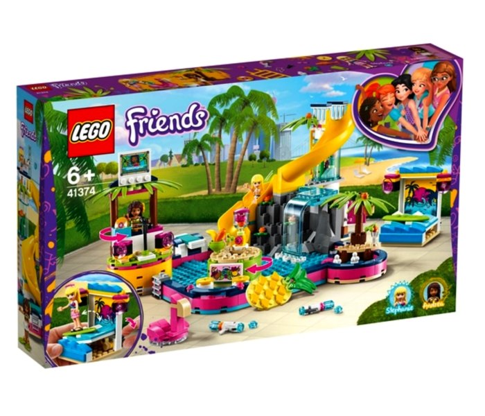 Lego kocke Andrea`s pool party friends