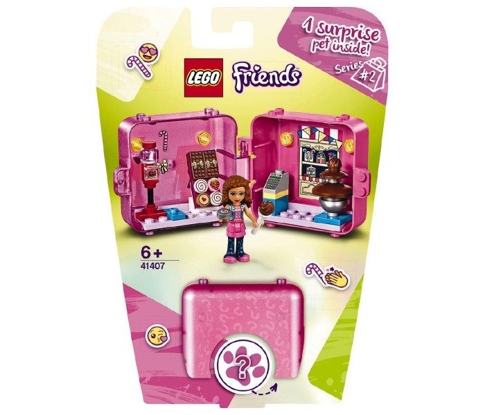 Igracka Lego kocke Olivia's shopping play cube 6g+, Friends