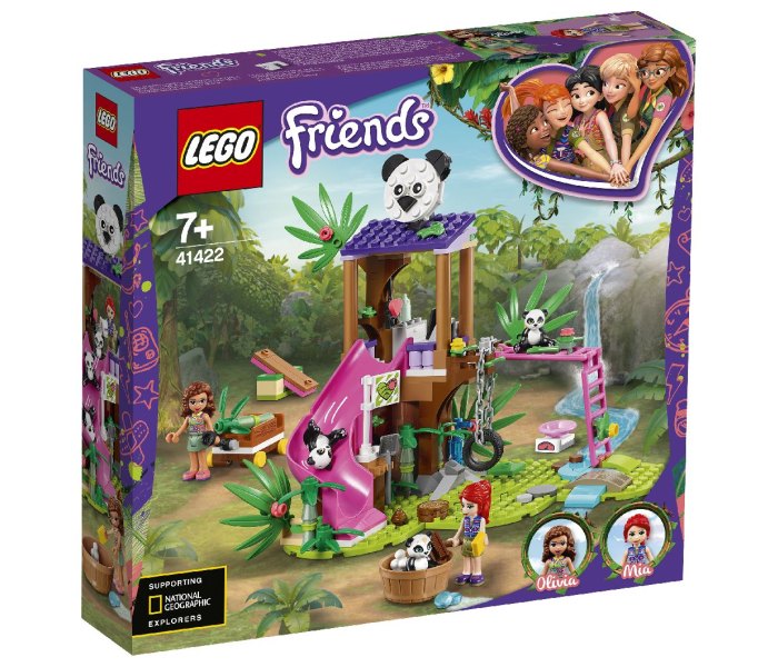 Lego kocke panda jungle tree house Creator 7g+