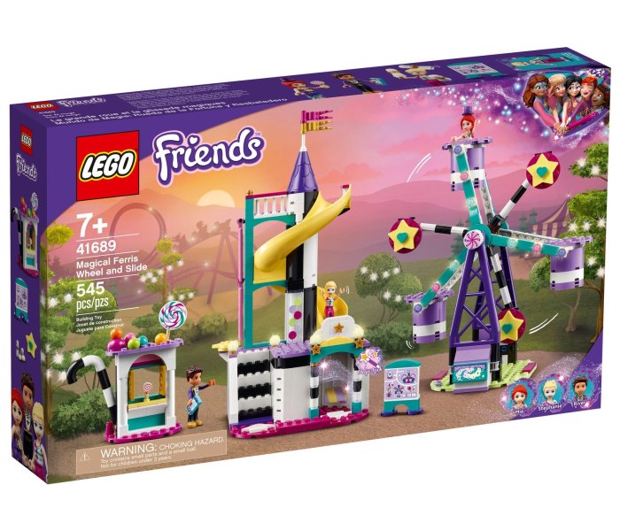 Igračka Lego kocke Magical ferris wheel and slide,  Friends 7g+