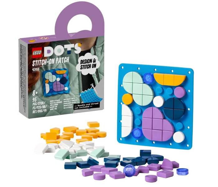 Igračka Lego kocke Stich on patch,  Dots 8g+