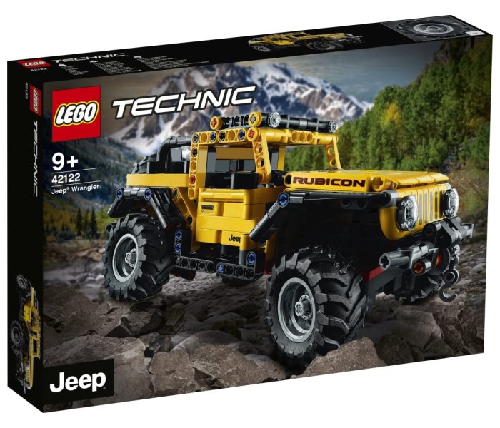 Igračka Lego kocke Jeep wrangler, Technic 9g+