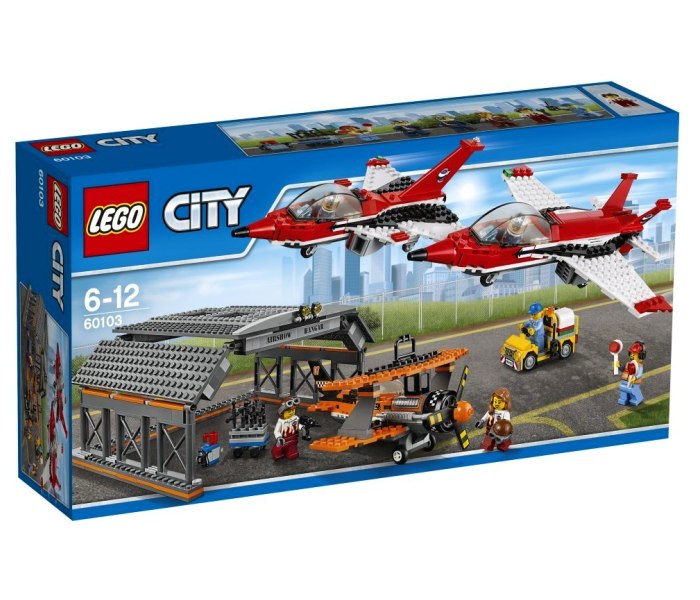Lego kocke airport air show city