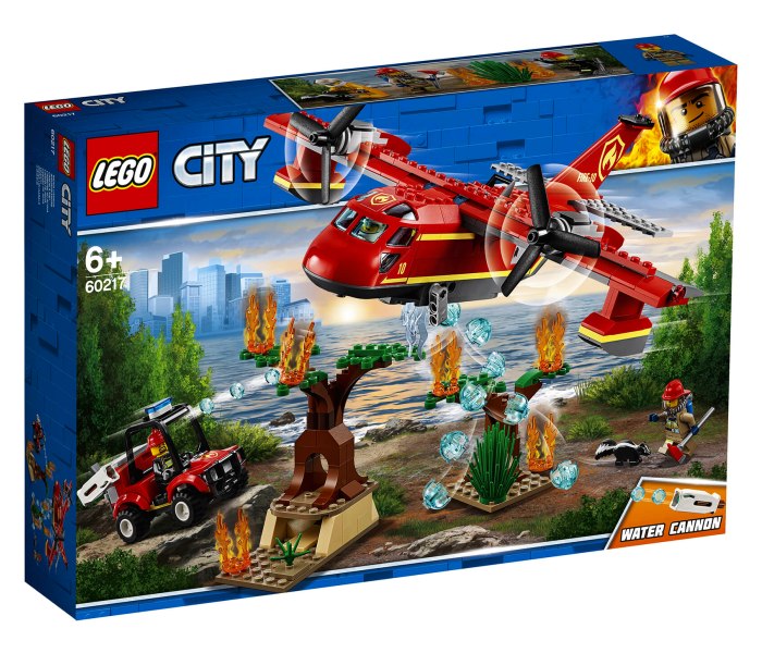 Igracka Lego kocke Fire plane City