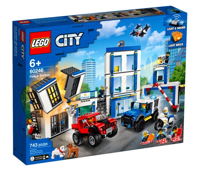 Lego kocke Police station 6g+, city