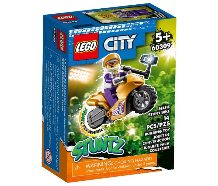 Igračka Lego kocke Selfie Stunt bike, City 5g+