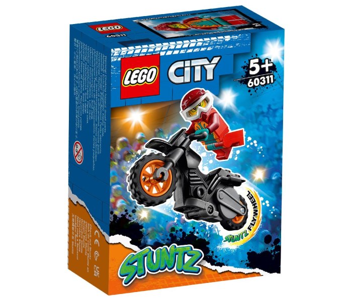 Igračka Lego kocke Fire Stunt bike, City 5g+