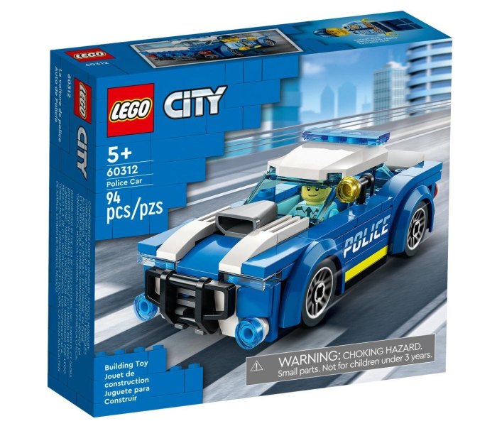 Igračka Lego kocke Police car, City 5g+