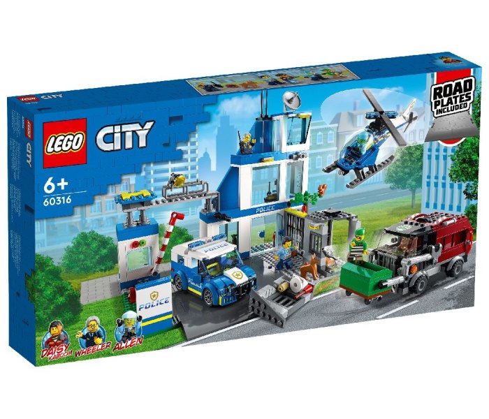 Igračka Lego kocke Police station, City 6g+