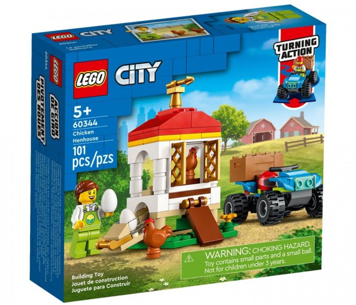 Igračka Lego kocke Chicken henhouse, City 5g+