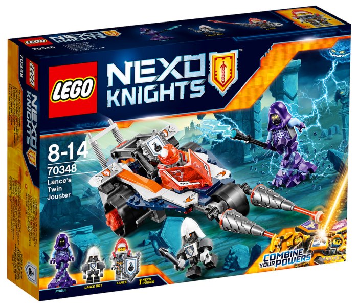 Lego kocke lance`s twin jouster nexo knights