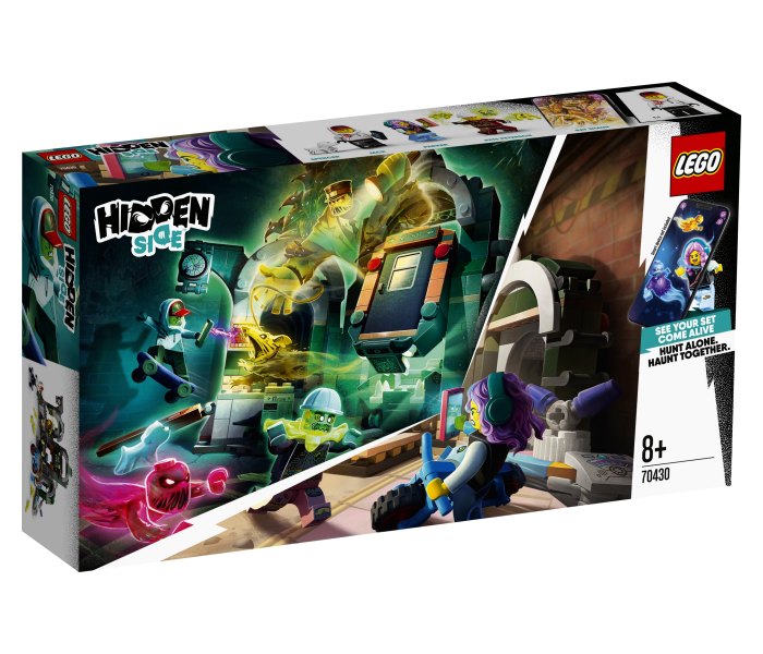 Igracka Lego kocke Newbury subway 8g+, Hidden side