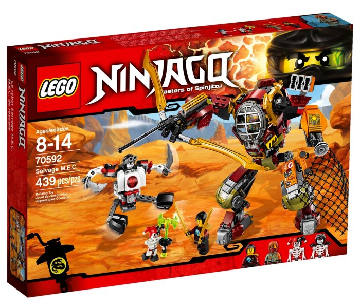 Lego kocke salvage m.e.c. ninjago