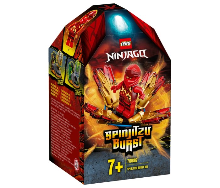 Lego kocke spinjitzu burst - kai Ninjago 7g+