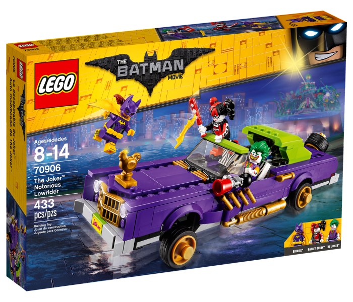 Lego kocke The Joker Notorious lowrider  the Batman movie