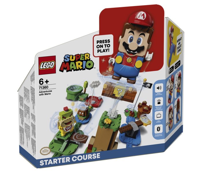 Igracka Lego kocke adventures with Mario starter course Super Mario, 6g+