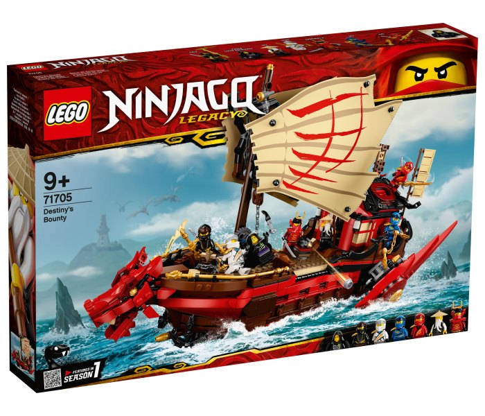 Igračka Lego kocke Destiny's bounty,  Ninjago 9+