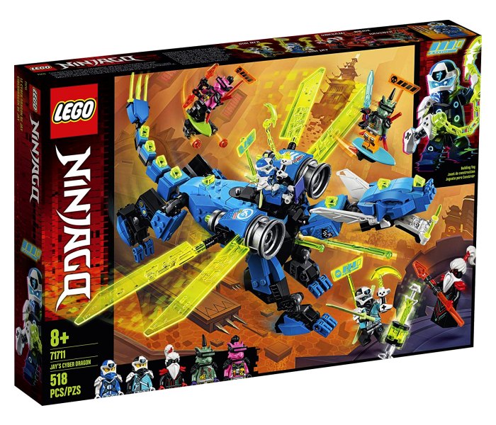 Lego kocke Jay`s cyber dragon 8g+, ninjago