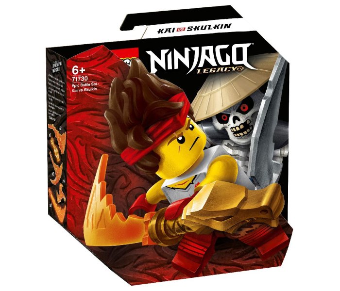 Igračka Lego kocke Epic battle set - kai vs skuklin, Ninjago 6g+