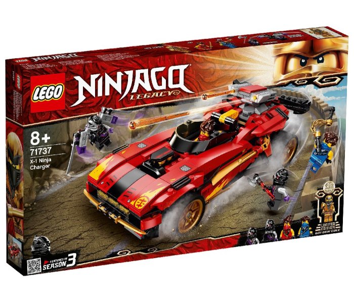 Igračka Lego kocke x-1 ninja charger, Ninjago 8g+