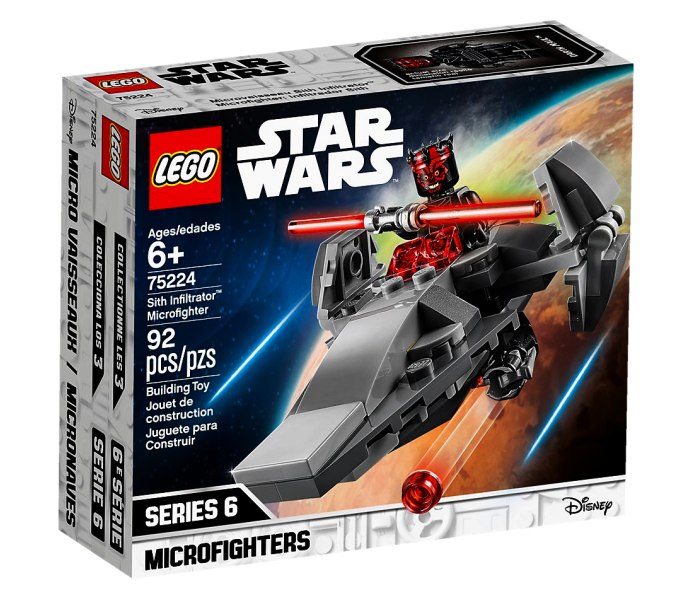 Igracka Lego kocke Sith Inflitrator microfinger Star wars