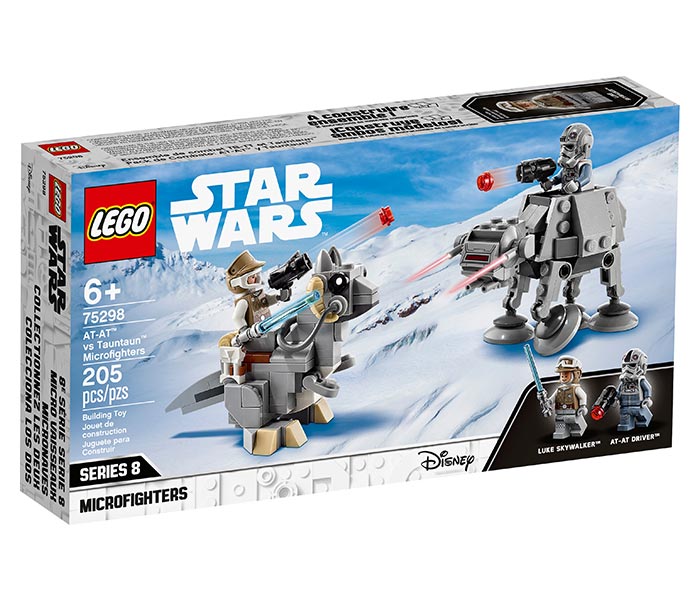 Igračka Lego kocke AT-AT Tauntaun, Microfighters, Star Wars, 6g+