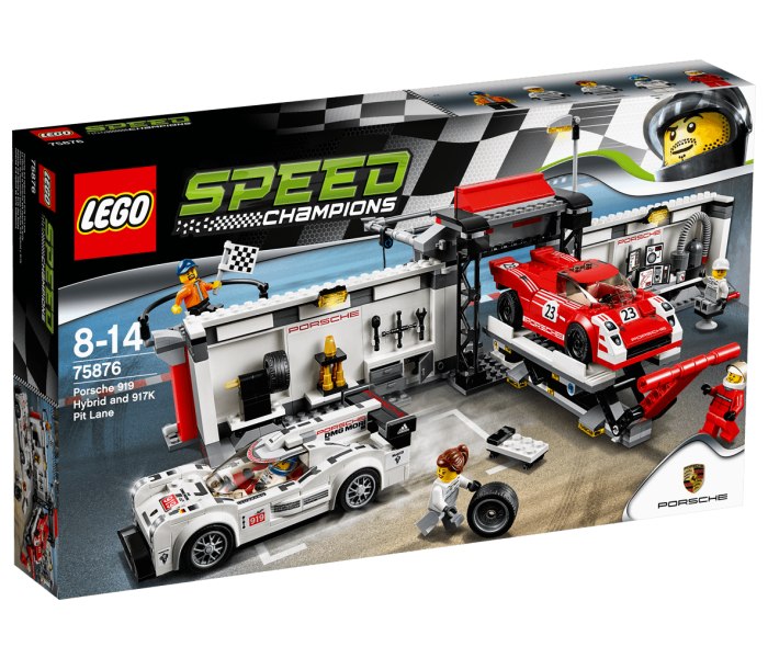Lego kocke porsche 919 hybrid speed champions