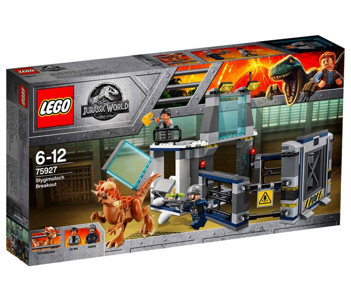 Lego kocke stygimoloch breakout  Jurassic world